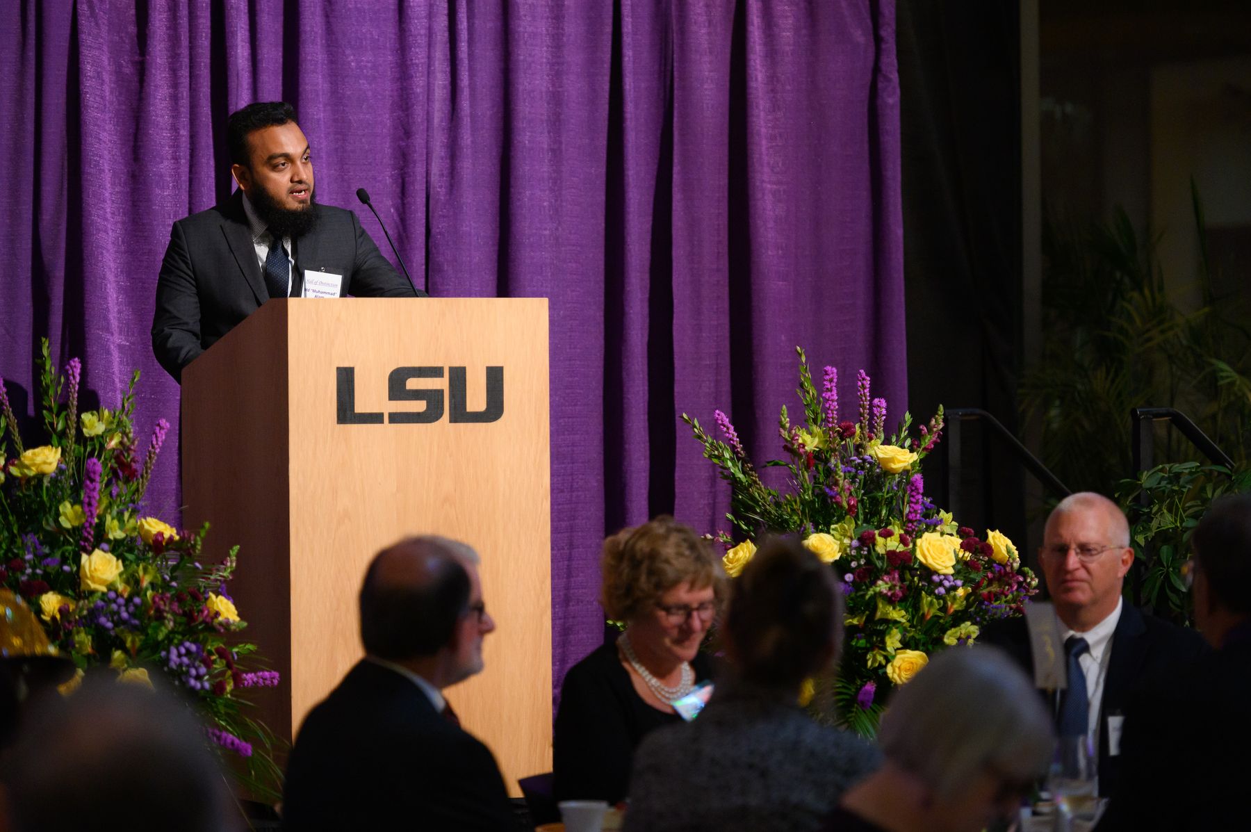 Muhammad introducing Kip Knight